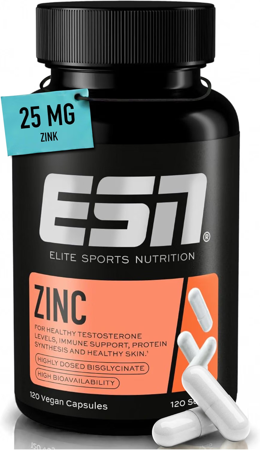 ⚡ ESN Zinc – Hochdosiertes Zink für Training und Alltag