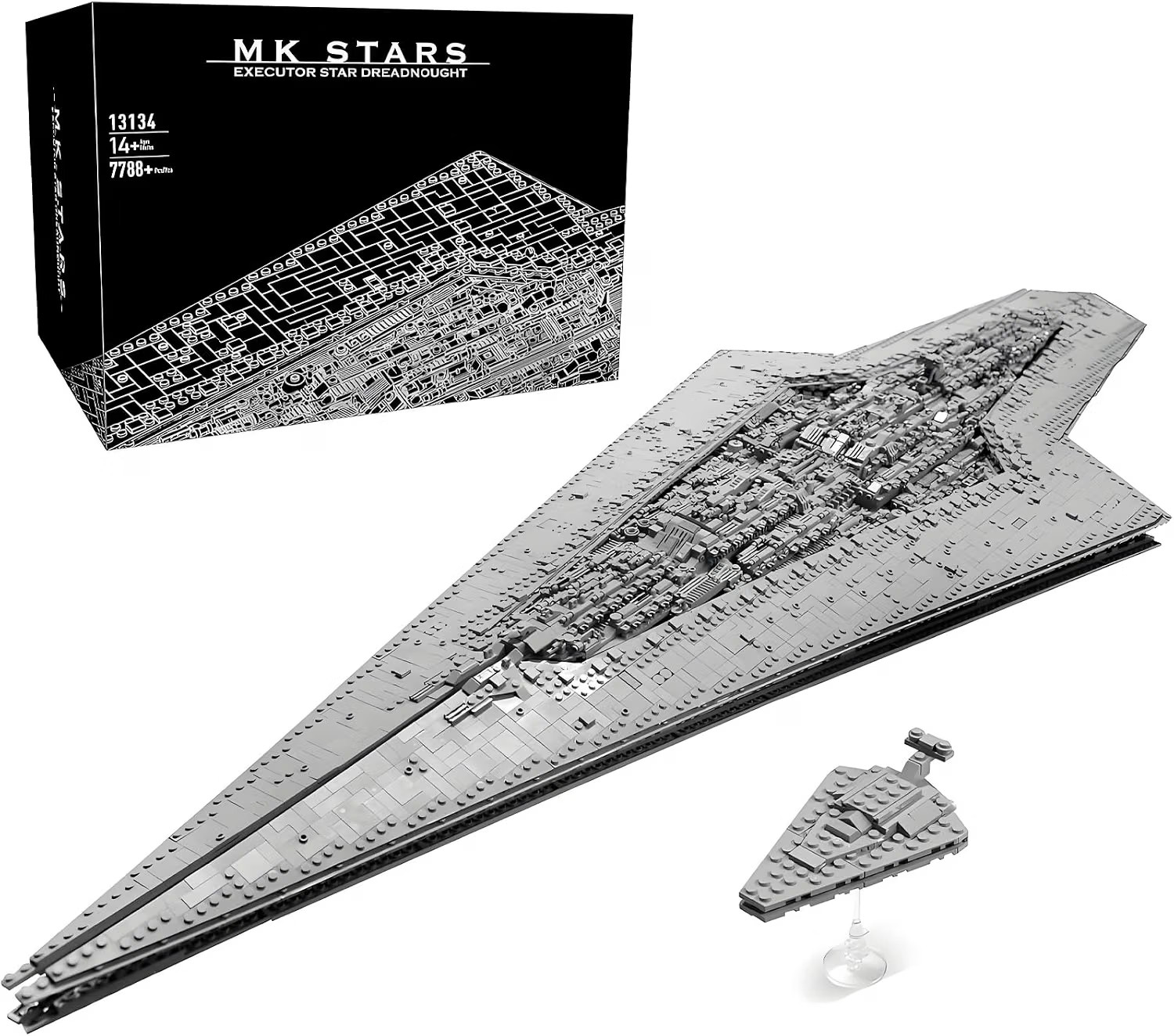🚀 Mould King Executor Star Dreadnought – Mega-Set mit 7788+ Teilen