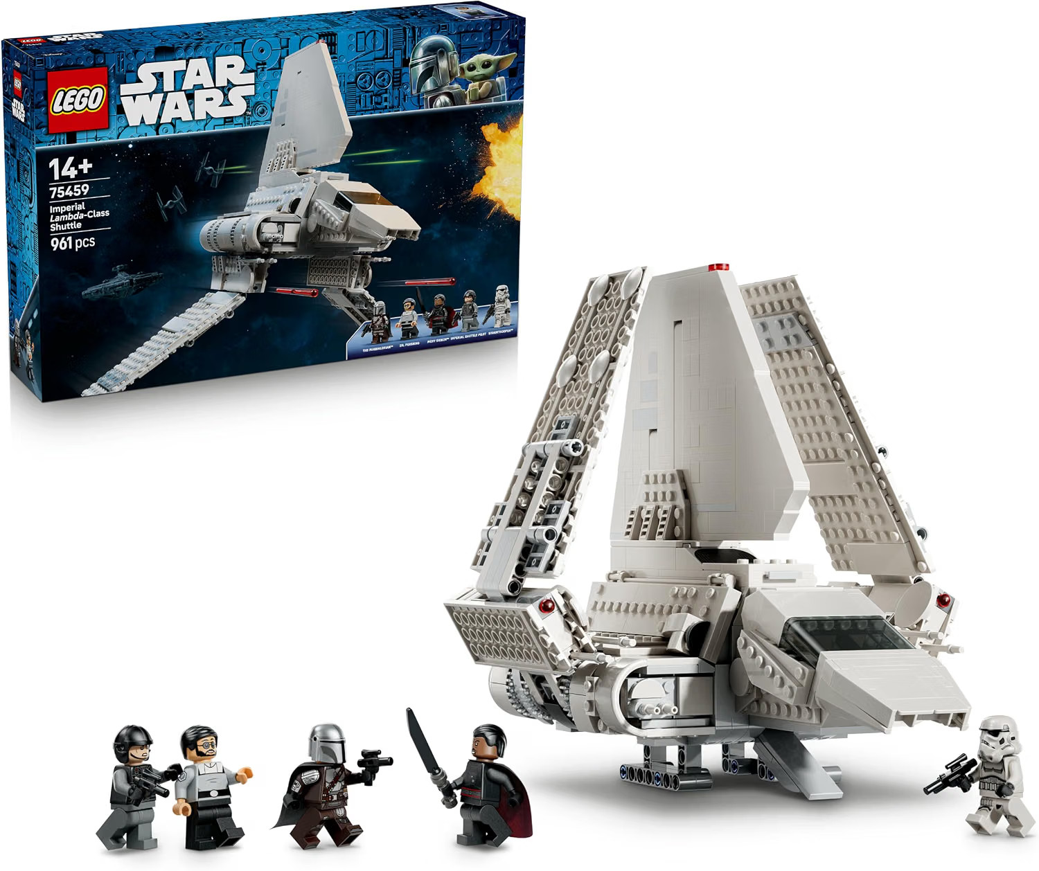 🚀 LEGO Star Wars Imperiales Lambda-Shuttle – Ikonisches Raumschiff mit 6 Minifiguren
