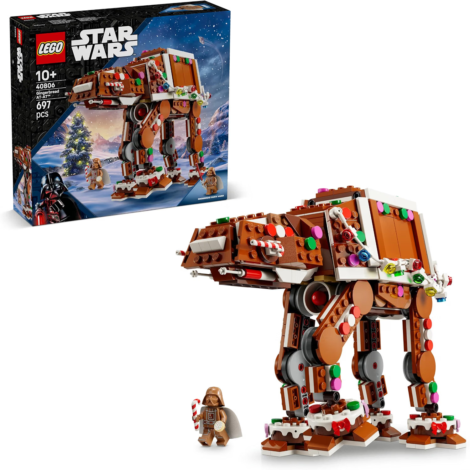 🎄 LEGO Star Wars Gingerbread AT-AT – Die Weihnachtsedition für Fans
