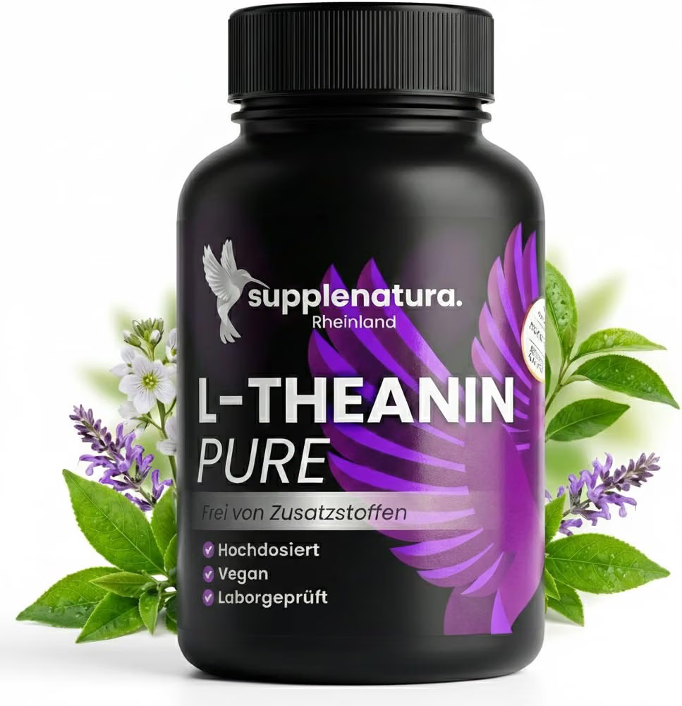 🧘 Supplenatura L-Theanin Pure – Für innere Ruhe im Alltag