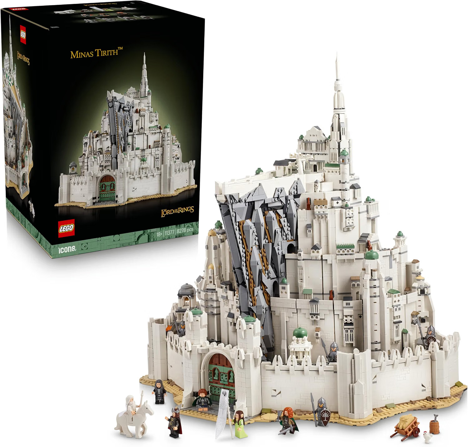 Die weiße Stadt erwacht: Das epische LEGO Herr der Ringe Minas Tirith Set!