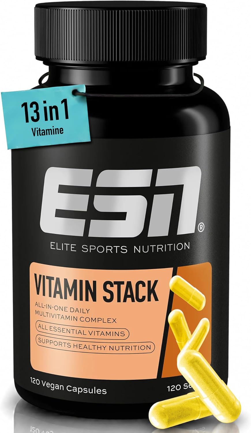 💊 ESN Vitamin Stack – 13-in-1 Multivitamin-Komplex für jeden Tag