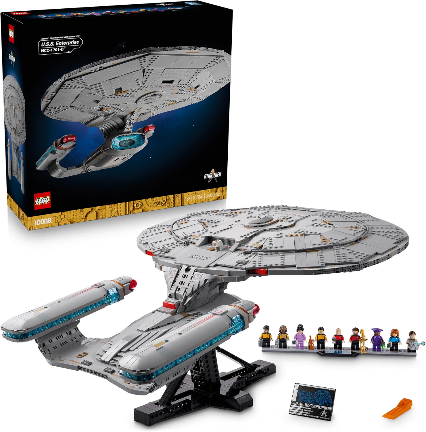 LEGO Star Trek U.S.S. Enterprise NCC-1701-D im Detail!