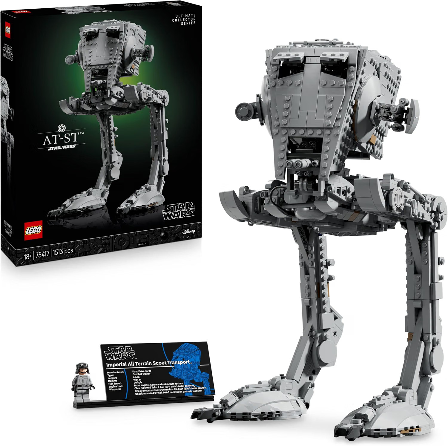 LEGO Star Wars AT-ST – Imperialer Läufer im Detail!