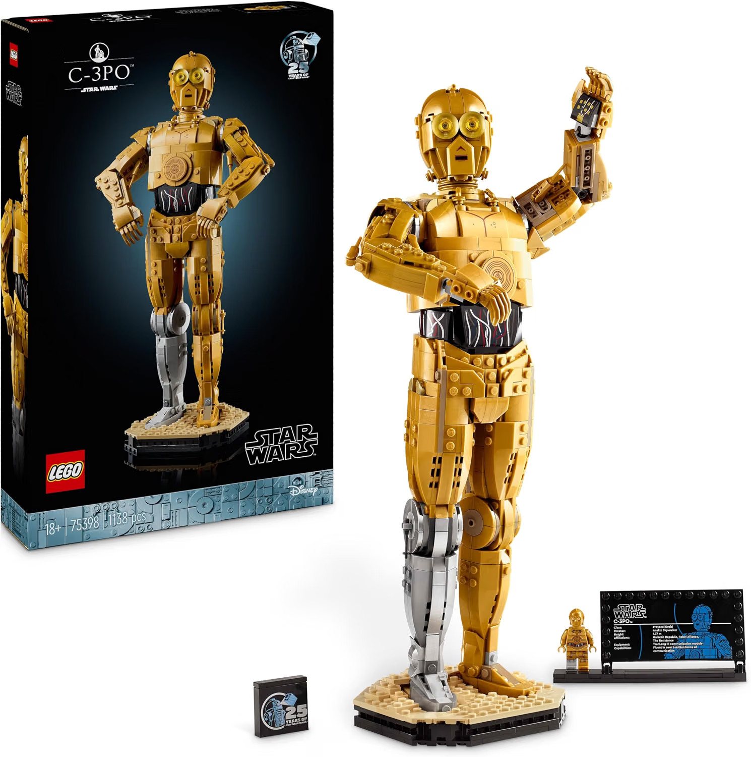 Der ultimative LEGO Star Wars C-3PO – Ein Must-have für jeden Fan!