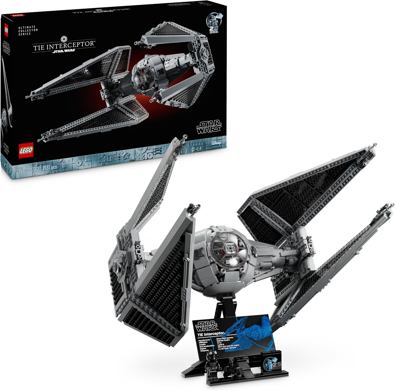 🚀 LEGO Star Wars TIE Interceptor – Ultimate Collector Series im XXL-Format